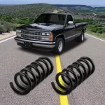 3" Front Lowering Coil Springs Drop For Chevrolet GMC C1500 Suburban 1992-1998