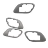 Interior Inside Inner Gray Door Handle Trim Bezels Replacements 15708080 for Chevrolet C1500 Suburban C2500 C3500 - Image 4