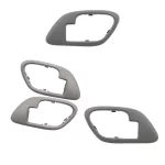 Interior Inside Inner Gray Door Handle Trim Bezels Replacements 15708080 for Chevrolet C1500 Suburban C2500 C3500 - Image 4