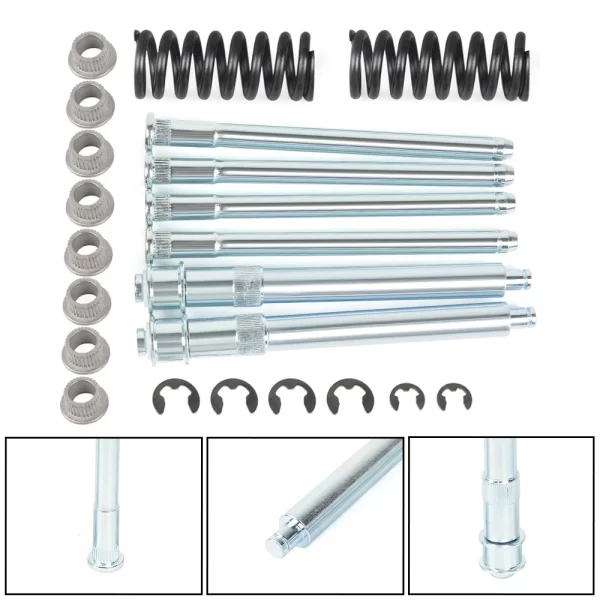 Front Door Hinge Roller Pin and Bushing Kit With Door Hinge Spring Replacement For Chevrolet GMC C1500 C2500 C3500 K1500 EM1061 - Image 3