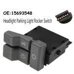 15693548 Headlight Parking Light Rocker Switch for Chevrolet GMC C1500 C2500 C3500 C6000 C7000 K1500 K2500 Yukon Blazer - Image 3
