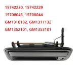 4Pcs Front Left Right Door Handle Interior Exterior Replacement for Chevrolet C1500 C2500 C3500 K1500 K2500 Tahoe 1995-1999 - Image 6