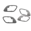 Interior Inside Inner Gray Door Handle Trim Bezels Replacements 15708080 for Chevrolet C1500 Suburban C2500 C3500 - Image 5
