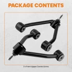 2pc Front Upper Control Arms 2-4" Lift For GMC K1500 Yukon Chevy Tahoe 1988-1999 - Image 2