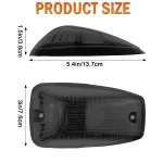 5X Roof Top Cab Marker Running Lights w/ White LED For 1988-2002 Chevy/GMC C1500 C2500 C3500 K1500 K2500 K3500 Pickup Trucks - Image 4
