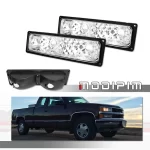 Car Front Bumper Turn Signal Light Housings For GMC Suburban,Yukon & For Chevrolet C/K 1500 2500 3500,Tahoe,Suburban,Silverado